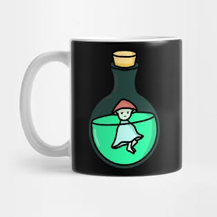 Mushroom Man In A Bottle Mug